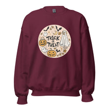 Load image into Gallery viewer, Halloween Dog Ghost Sweatshirt