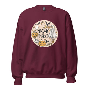 Halloween Dog Ghost Sweatshirt