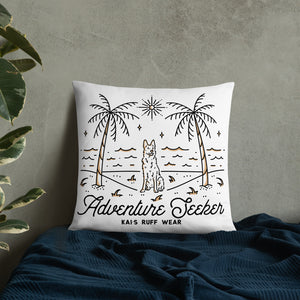 Dog Beach Pillow